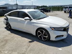 2018 Honda Accord Sport White vin: 1HGCV1F31JA119341