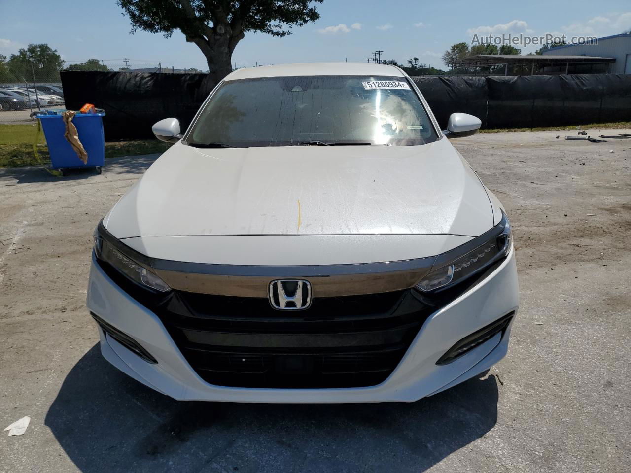 2018 Honda Accord Sport White vin: 1HGCV1F31JA119341