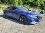 2018 Honda Accord Sport Blue vin: 1HGCV1F31JA132154