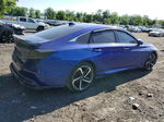 2018 Honda Accord Sport Blue vin: 1HGCV1F31JA132154