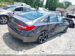 2018 Honda Accord Sport Gray vin: 1HGCV1F31JA146846