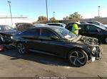 2018 Honda Accord Sedan Sport 1.5t Black vin: 1HGCV1F31JA149343