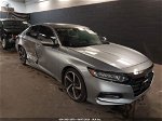 2018 Honda Accord Sport Gray vin: 1HGCV1F31JA171763
