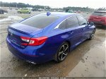 2018 Honda Accord Sport Blue vin: 1HGCV1F31JA230052