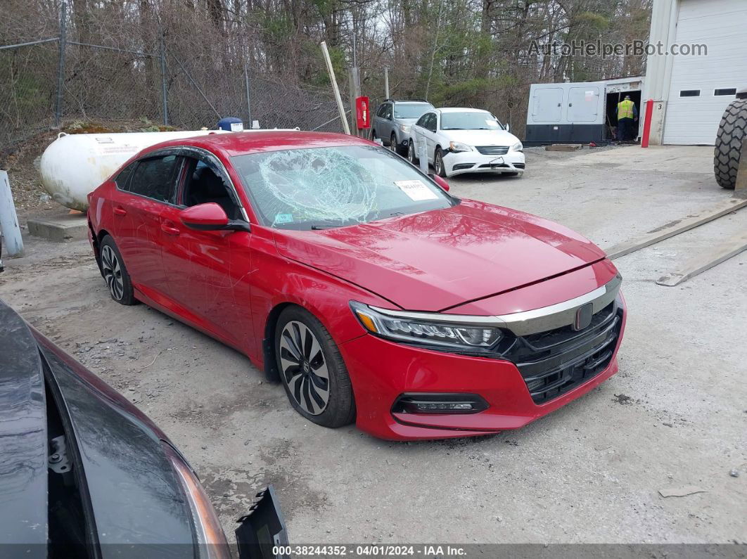 2019 Honda Accord Sport Red vin: 1HGCV1F31KA000559