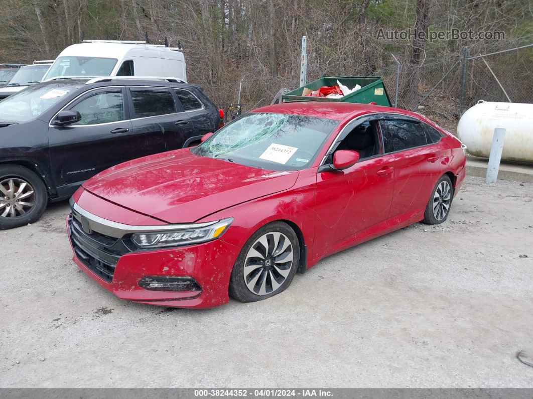 2019 Honda Accord Sport Red vin: 1HGCV1F31KA000559