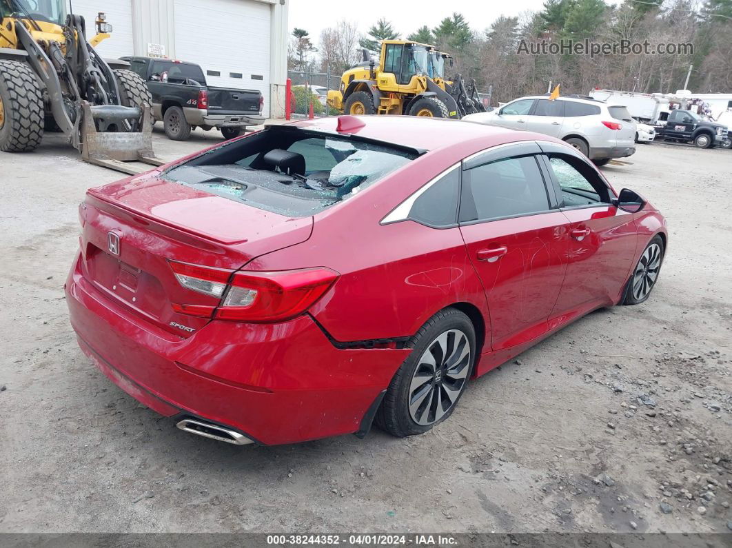 2019 Honda Accord Sport Red vin: 1HGCV1F31KA000559