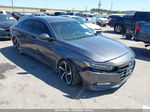 2019 Honda Accord Sport Gray vin: 1HGCV1F31KA053620