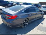 2019 Honda Accord Sport Gray vin: 1HGCV1F31KA053620