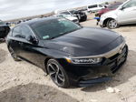 2019 Honda Accord Sport Черный vin: 1HGCV1F31KA074676