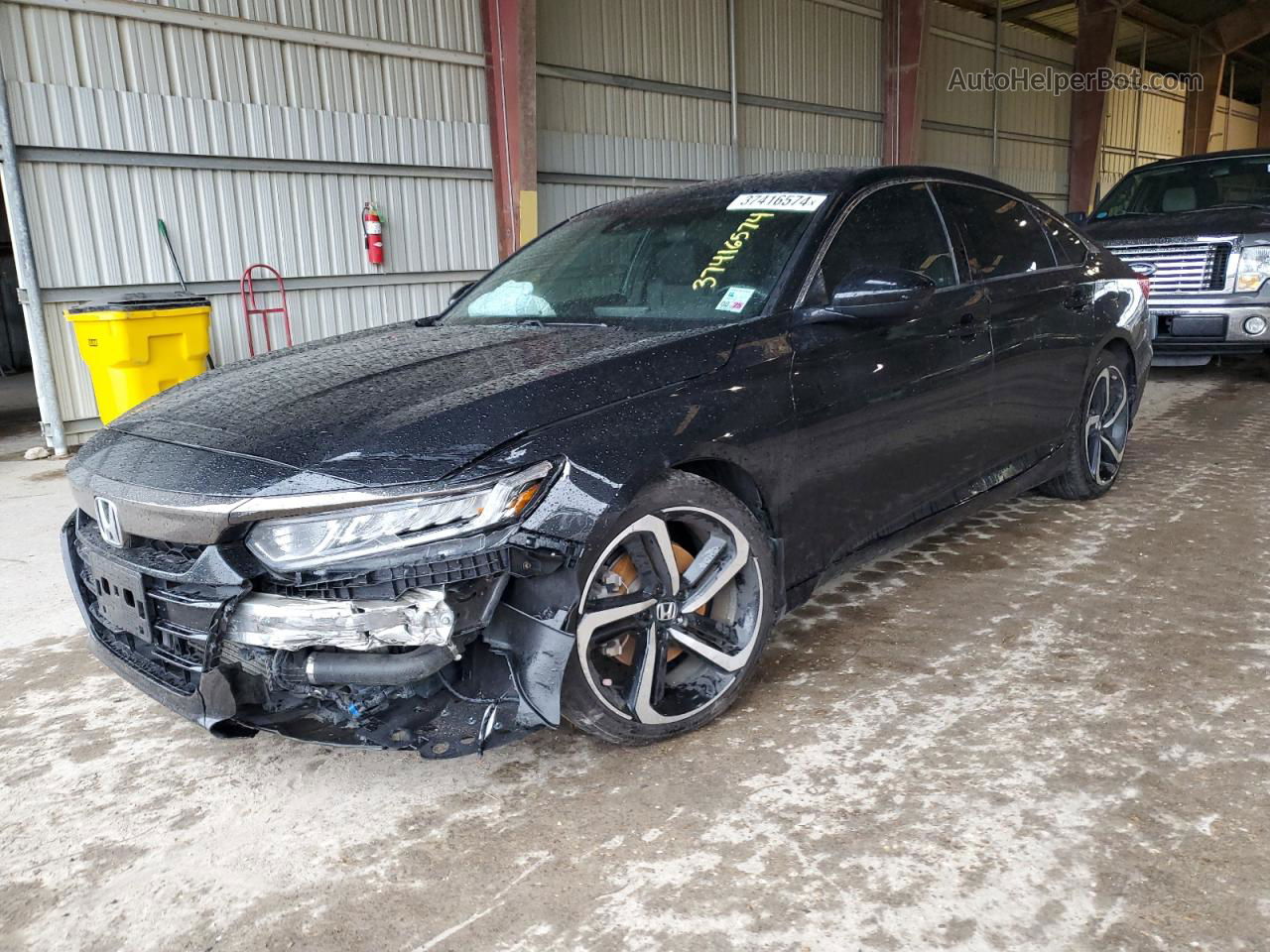 2019 Honda Accord Sport Black vin: 1HGCV1F31KA083961