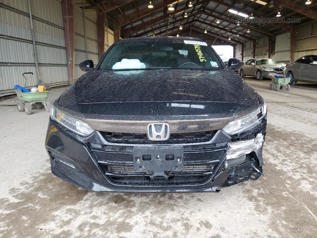 2019 Honda Accord Sport Black vin: 1HGCV1F31KA083961