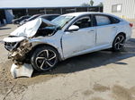 2019 Honda Accord Sport White vin: 1HGCV1F31KA151482