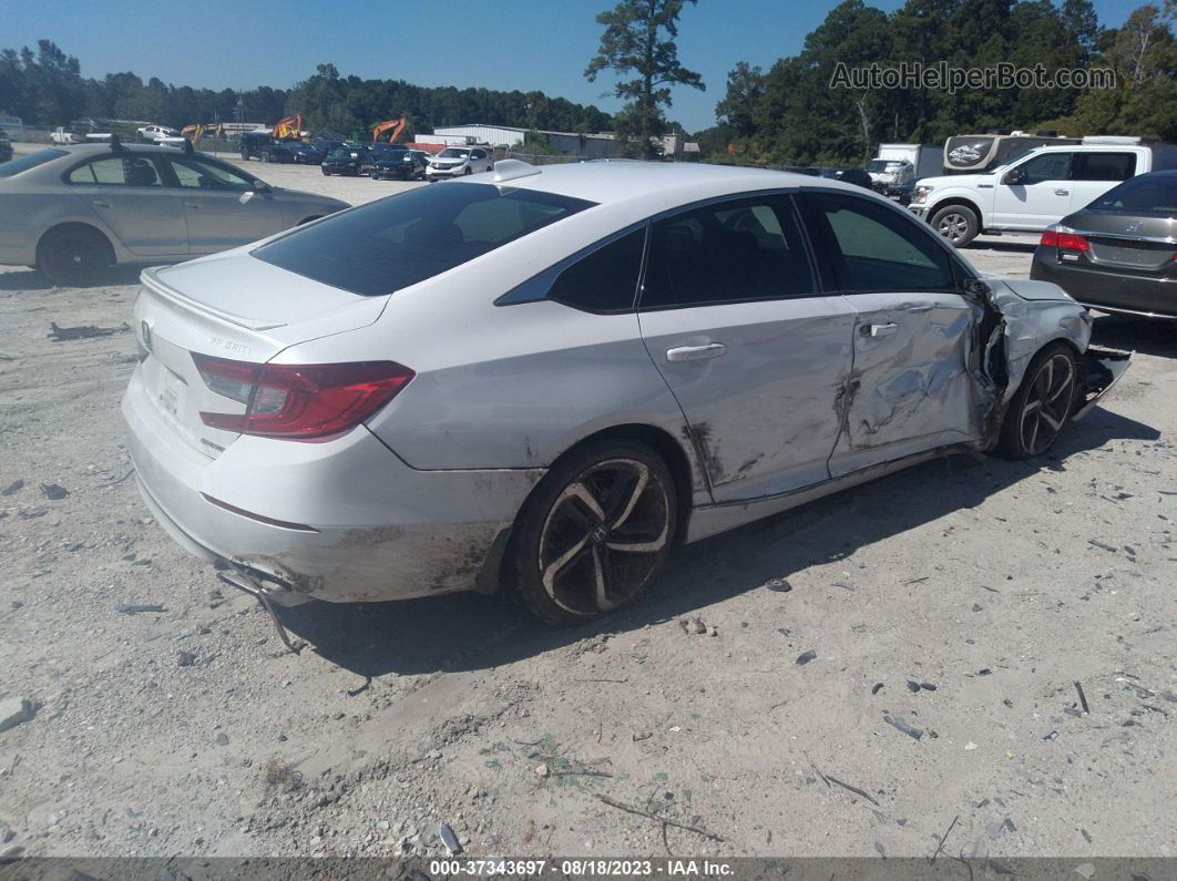 2020 Honda Accord Sedan Sport White vin: 1HGCV1F31LA004239