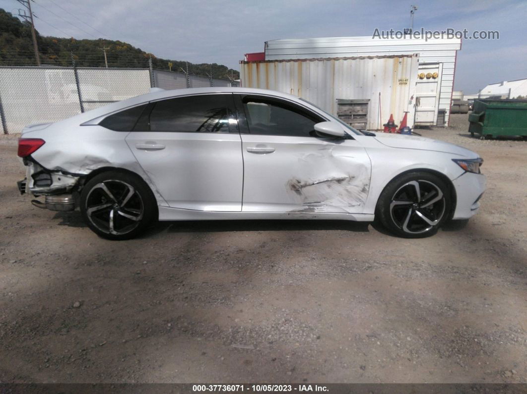 2020 Honda Accord Sport White vin: 1HGCV1F31LA024765