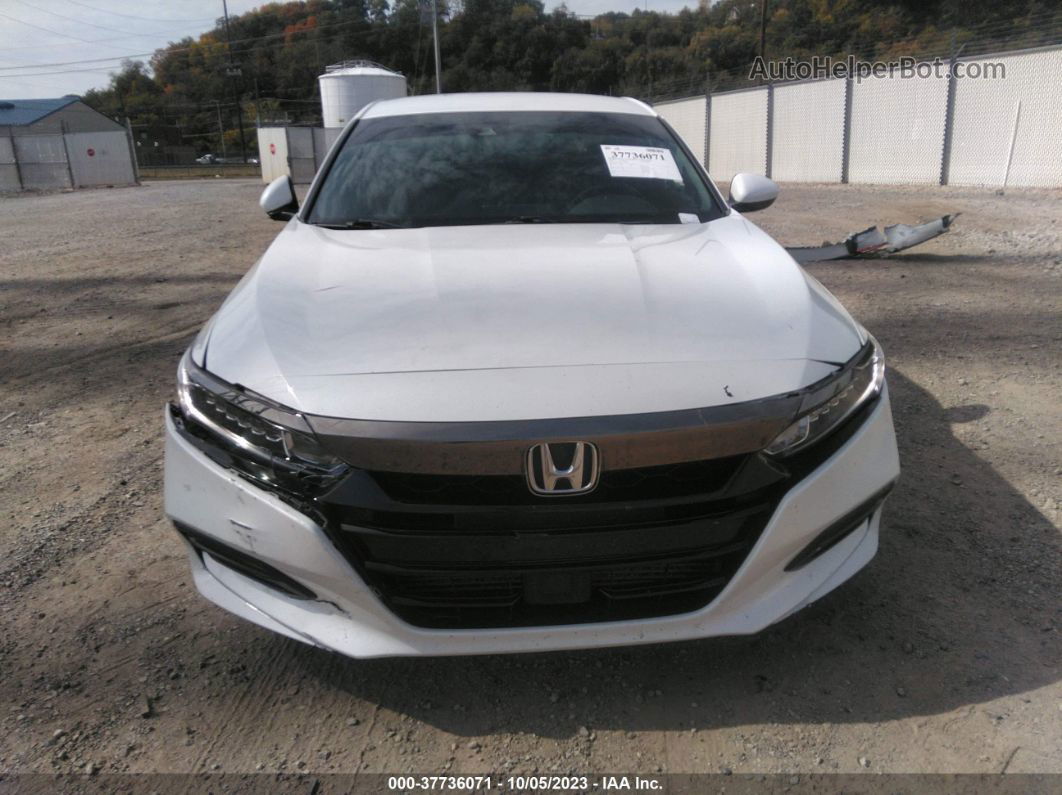 2020 Honda Accord Sport White vin: 1HGCV1F31LA024765