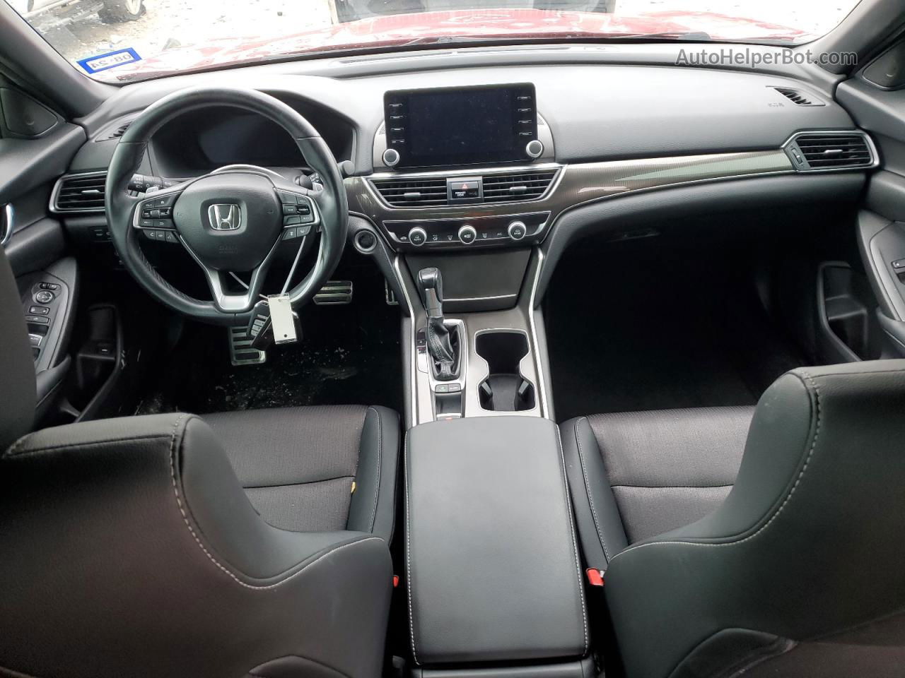 2020 Honda Accord Sport Красный vin: 1HGCV1F31LA030064