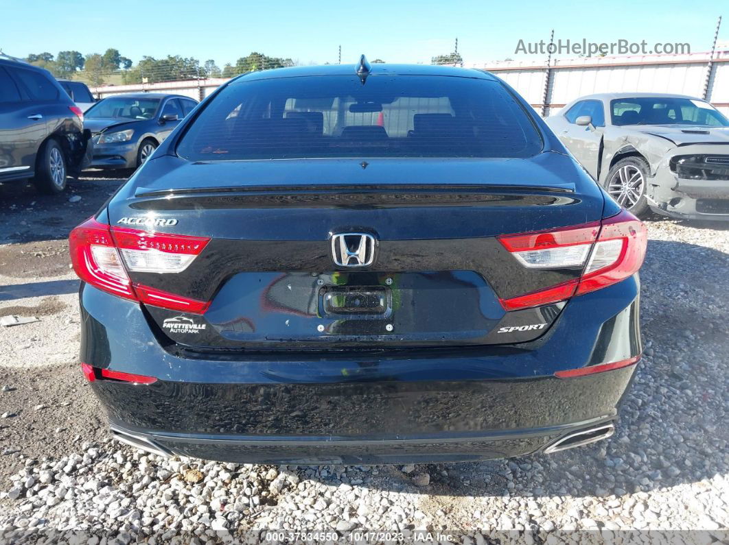 2020 Honda Accord Sport Black vin: 1HGCV1F31LA039430