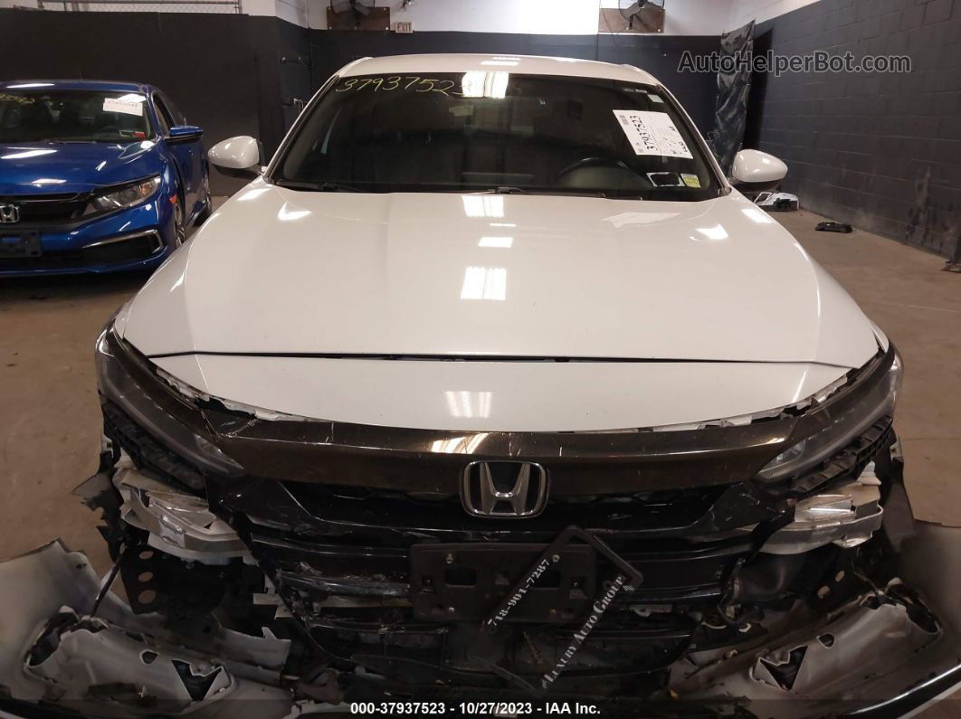 2020 Honda Accord Sport White vin: 1HGCV1F31LA047706