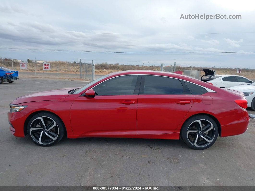 2020 Honda Accord Sport Red vin: 1HGCV1F31LA087056