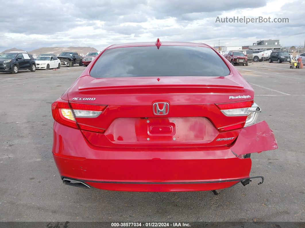 2020 Honda Accord Sport Red vin: 1HGCV1F31LA087056