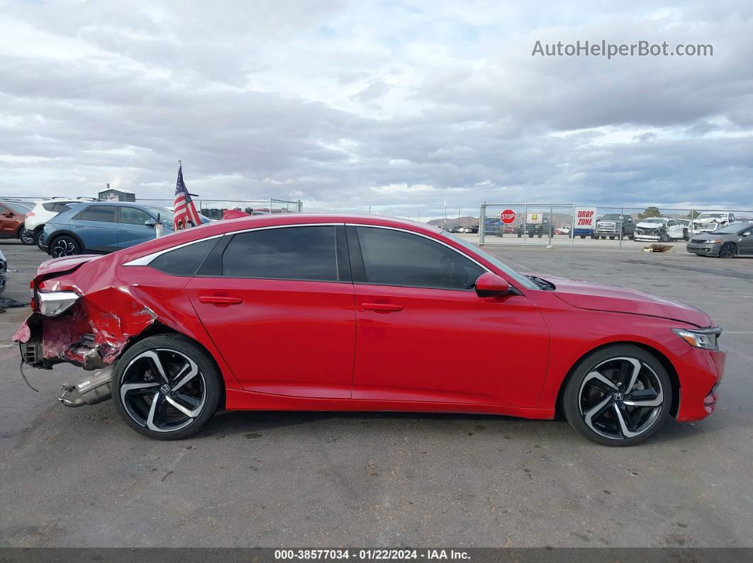 2020 Honda Accord Sport Red vin: 1HGCV1F31LA087056