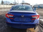2018 Honda Accord Sport Blue vin: 1HGCV1F32JA061773