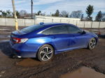 2018 Honda Accord Sport Синий vin: 1HGCV1F32JA061773