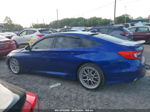 2018 Honda Accord Sport Blue vin: 1HGCV1F32JA122684