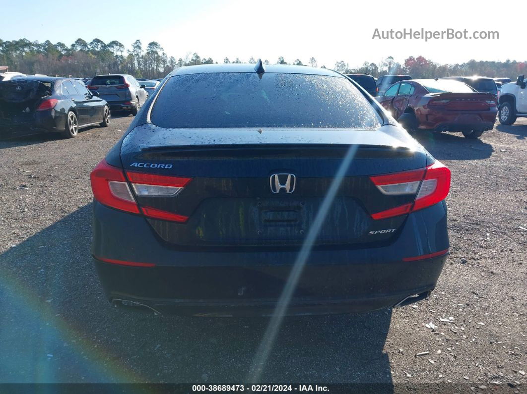 2018 Honda Accord Sport Black vin: 1HGCV1F32JA158584