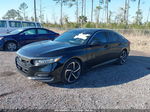 2018 Honda Accord Sport Black vin: 1HGCV1F32JA158584