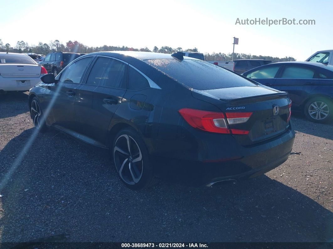 2018 Honda Accord Sport Black vin: 1HGCV1F32JA158584