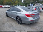 2018 Honda Accord Sport Silver vin: 1HGCV1F32JA214281