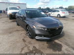 2018 Honda Accord Sedan Sport 1.5t Gray vin: 1HGCV1F32JA259530