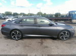 2018 Honda Accord Sedan Sport 1.5t Gray vin: 1HGCV1F32JA259530