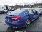 2019 Honda Accord Sport Blue vin: 1HGCV1F32KA019573