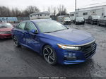 2019 Honda Accord Sport Синий vin: 1HGCV1F32KA019573