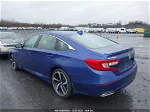 2019 Honda Accord Sport Синий vin: 1HGCV1F32KA019573