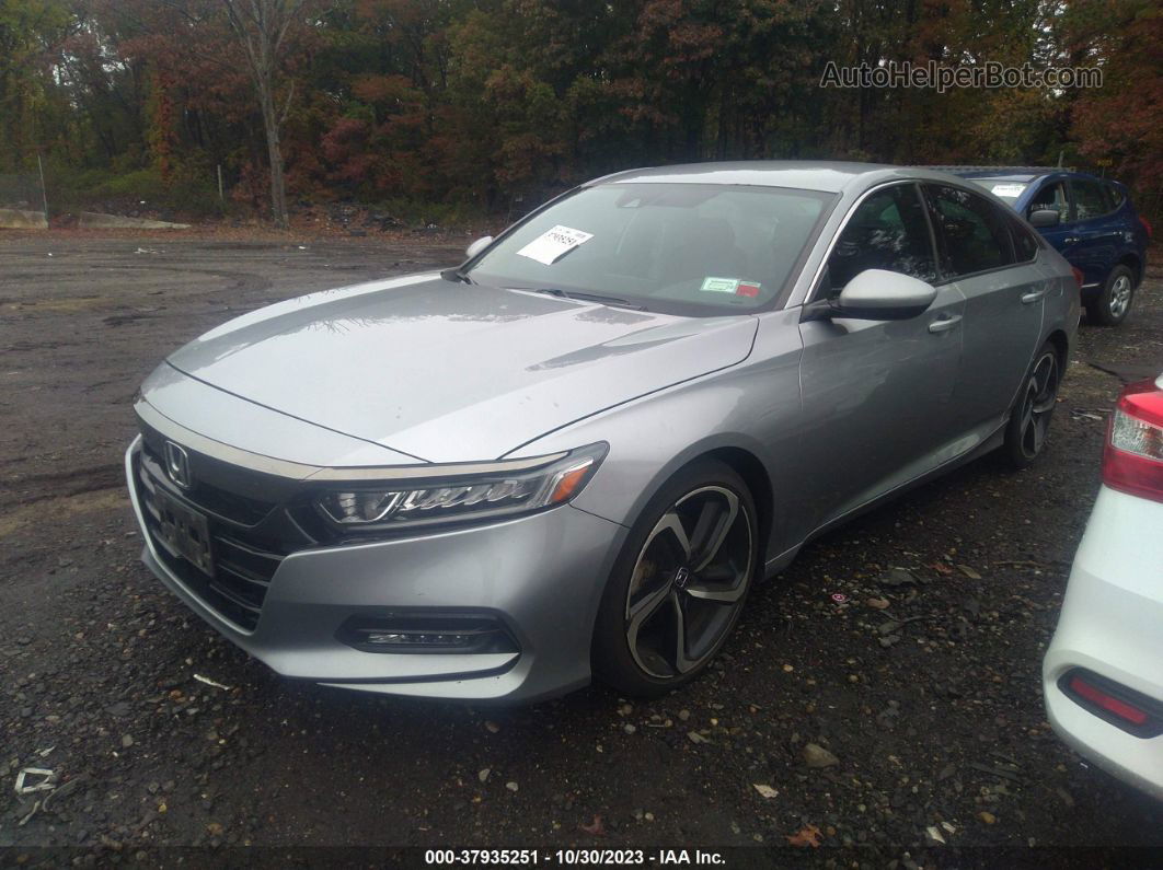 2019 Honda Accord Sedan Sport 1.5t Silver vin: 1HGCV1F32KA028130