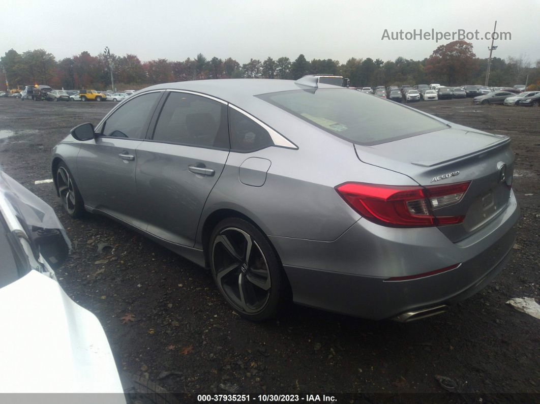 2019 Honda Accord Sedan Sport 1.5t Silver vin: 1HGCV1F32KA028130