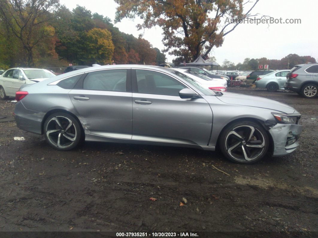 2019 Honda Accord Sedan Sport 1.5t Silver vin: 1HGCV1F32KA028130