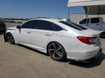 2019 Honda Accord Sport White vin: 1HGCV1F32KA031626