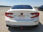 2019 Honda Accord Sport White vin: 1HGCV1F32KA031626