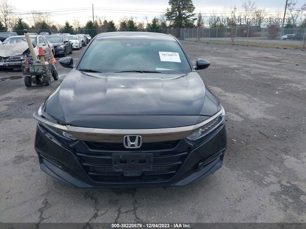 2019 Honda Accord Sport Black vin: 1HGCV1F32KA037278