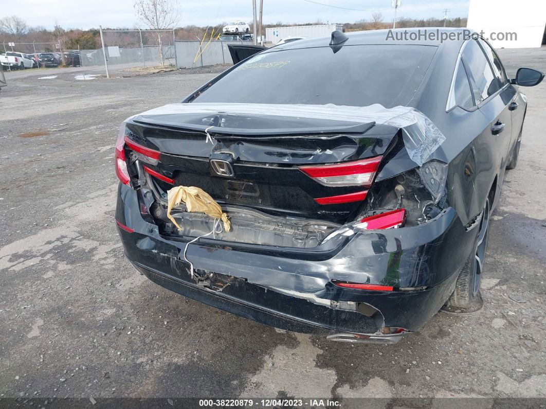 2019 Honda Accord Sport Black vin: 1HGCV1F32KA037278