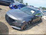 2019 Honda Accord Sport Gray vin: 1HGCV1F32KA038558