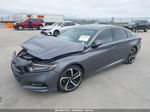 2019 Honda Accord Sport Gray vin: 1HGCV1F32KA049706