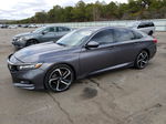 2019 Honda Accord Sport Серый vin: 1HGCV1F32KA069938