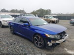 2019 Honda Accord Sport Blue vin: 1HGCV1F32KA076078