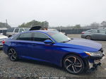 2019 Honda Accord Sport Blue vin: 1HGCV1F32KA076078